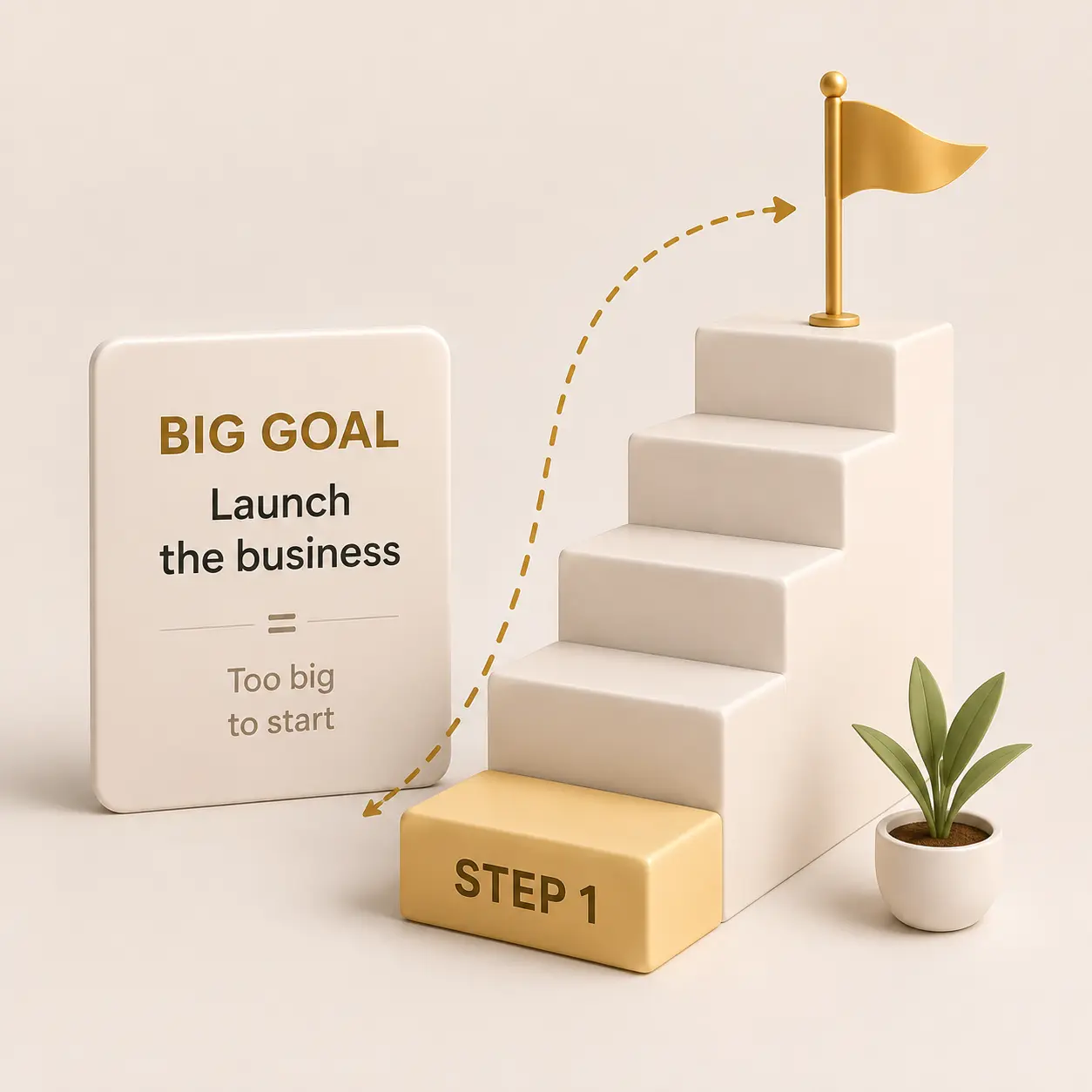Small Next Action Illustration